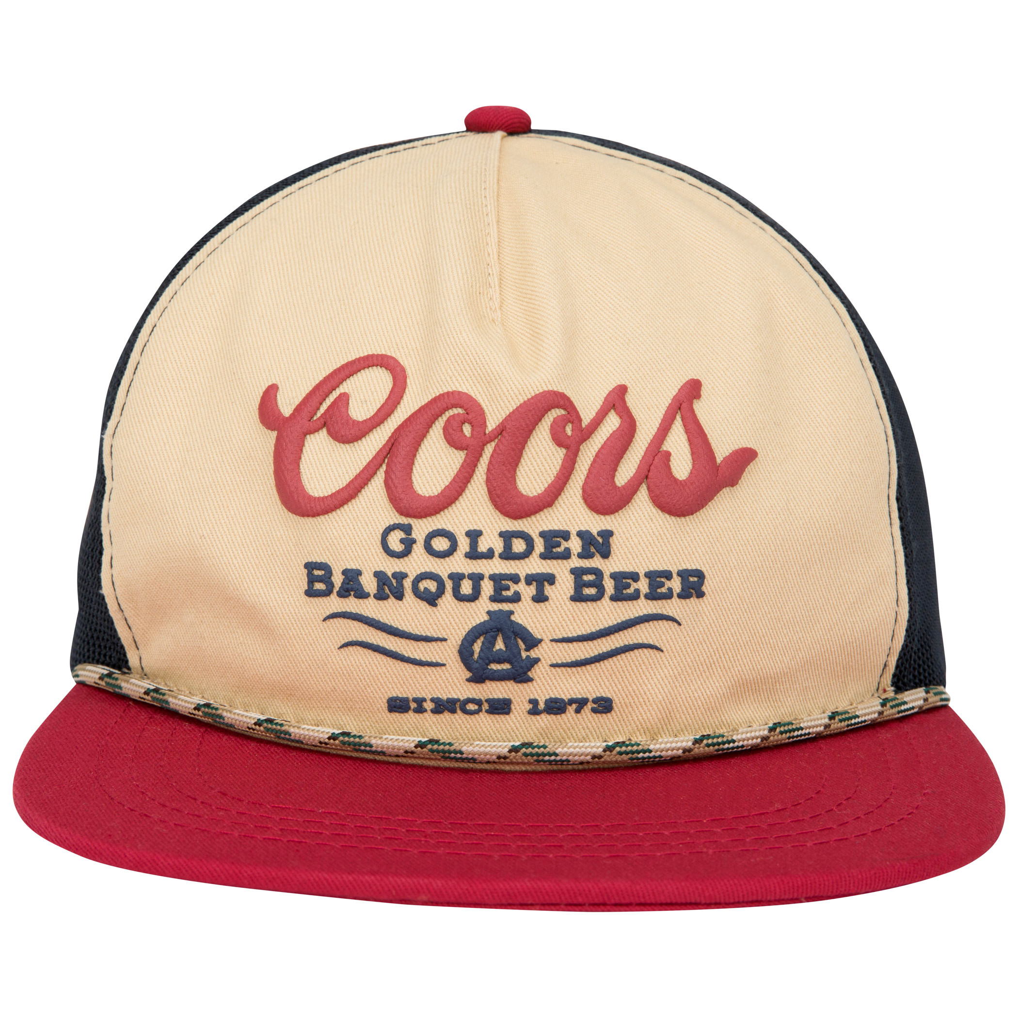 Coors Golden Banquet Beer Cotton Twill Rope Hat